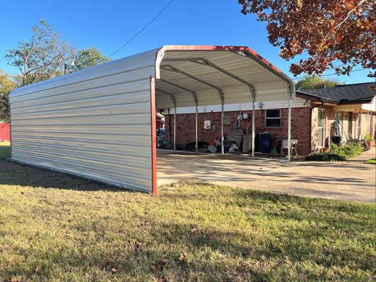 22’x30’x7’ Carport - Regular Roof