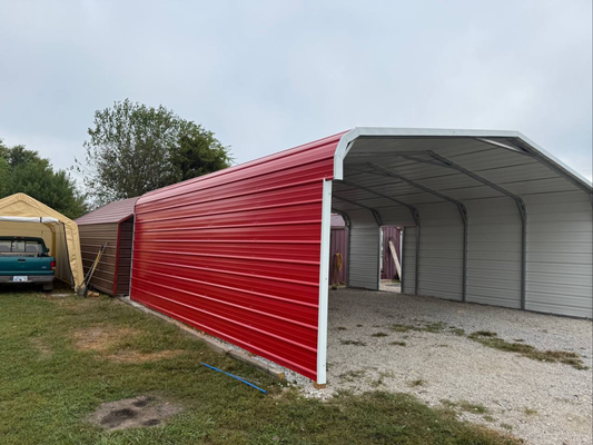24’x25’x7’ Carport - Regular Roof