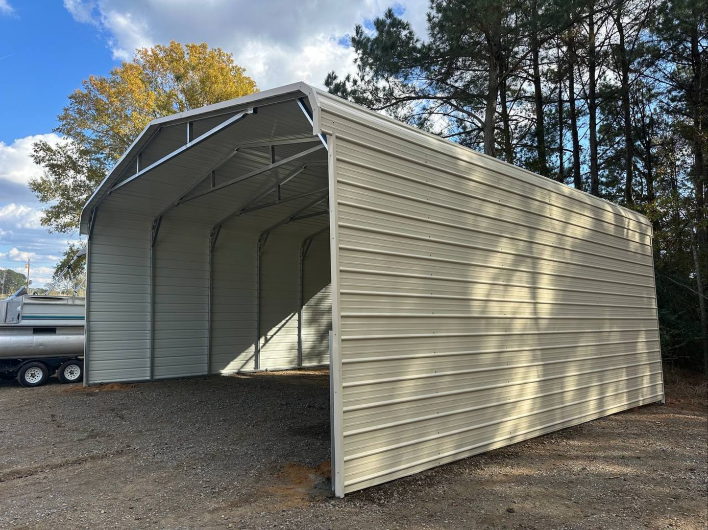 30’x30’x10’ Carport - Regular Roof
