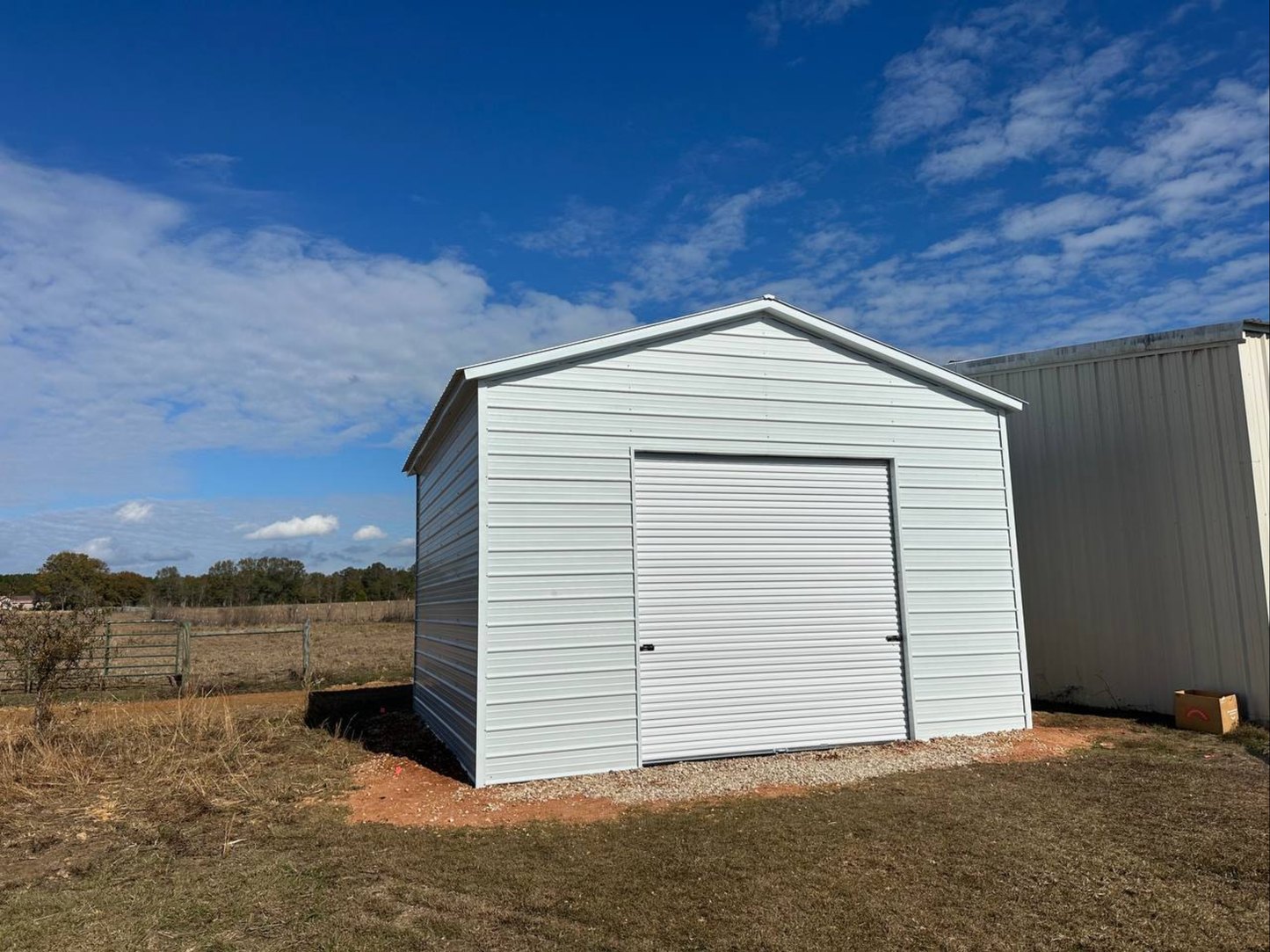 20’x20’x12’ Garage - Vertical A Frame Roof