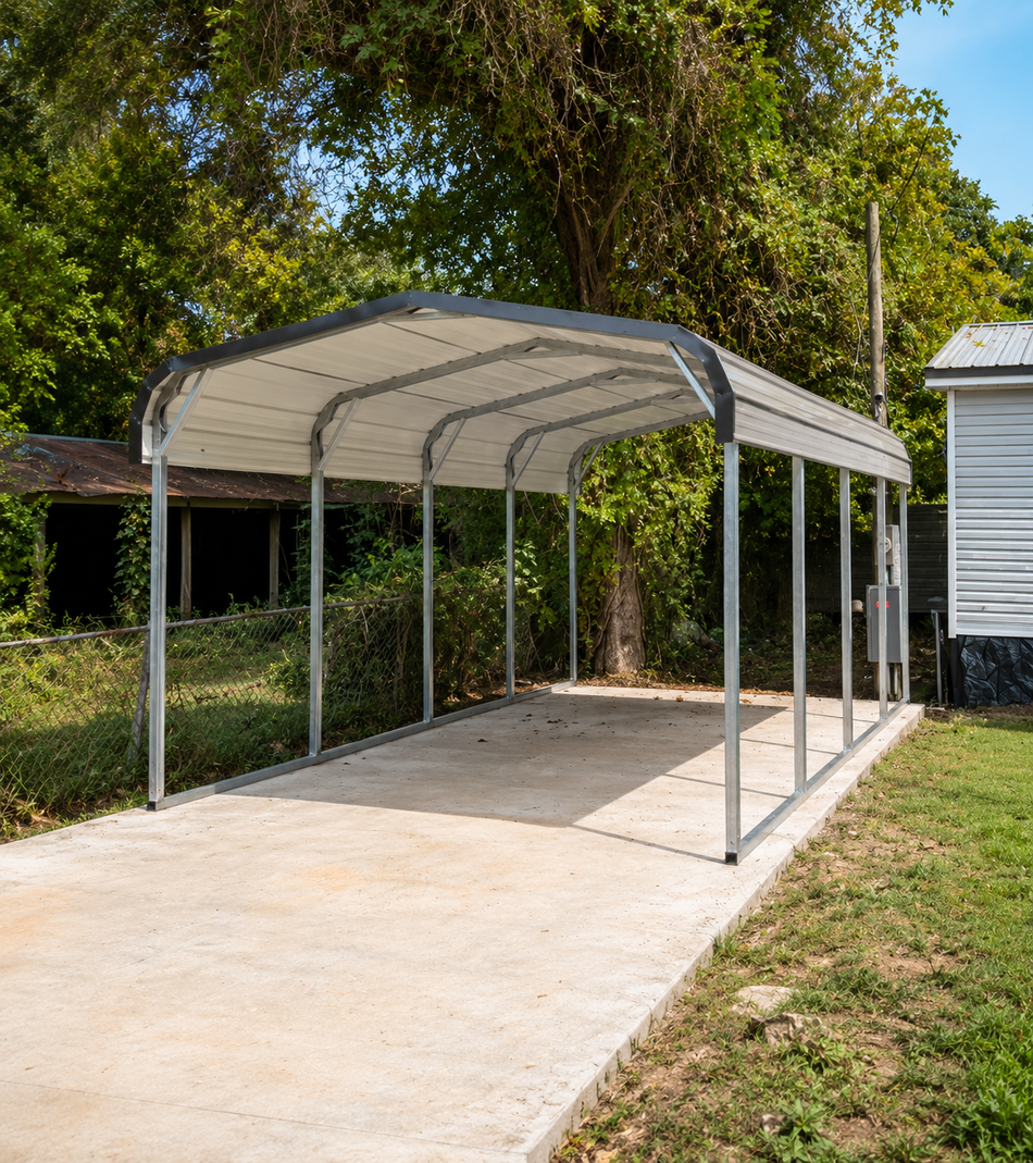 12’ Wide Carport