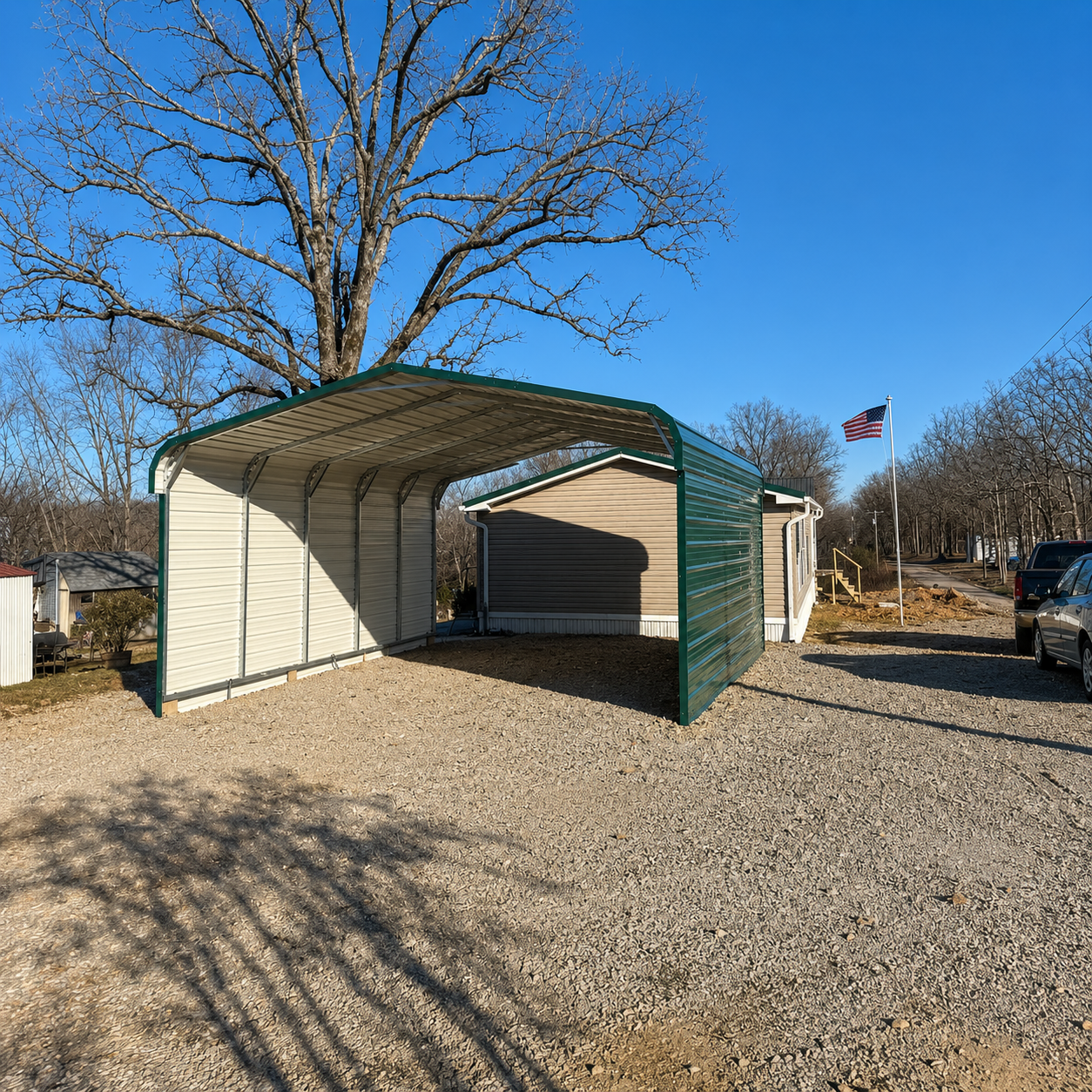 24’x25’x8’ Carport