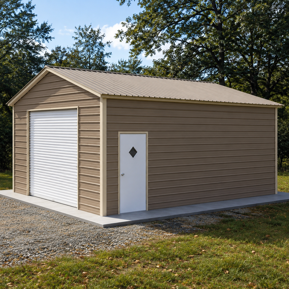20’x25’x9’ Metal Garage