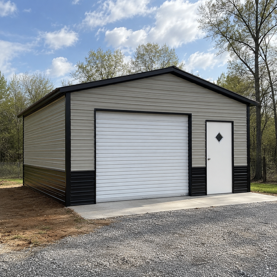 18’x20’x8’ Metal Garage